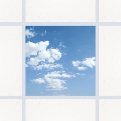 Dalle LED 60×60 cm Personnalisée — Votre visuel ou logo HD