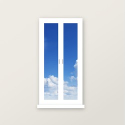 Double Fenetre Vituelle 120 x 30 cm