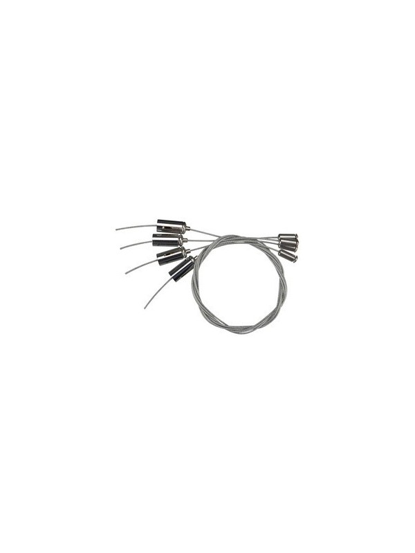 4 Câbles De Terre 6 Mm² - Longueur 20 Cm - Avec œillet Isolé M6 - Pour Armoire Réseau, Serveur